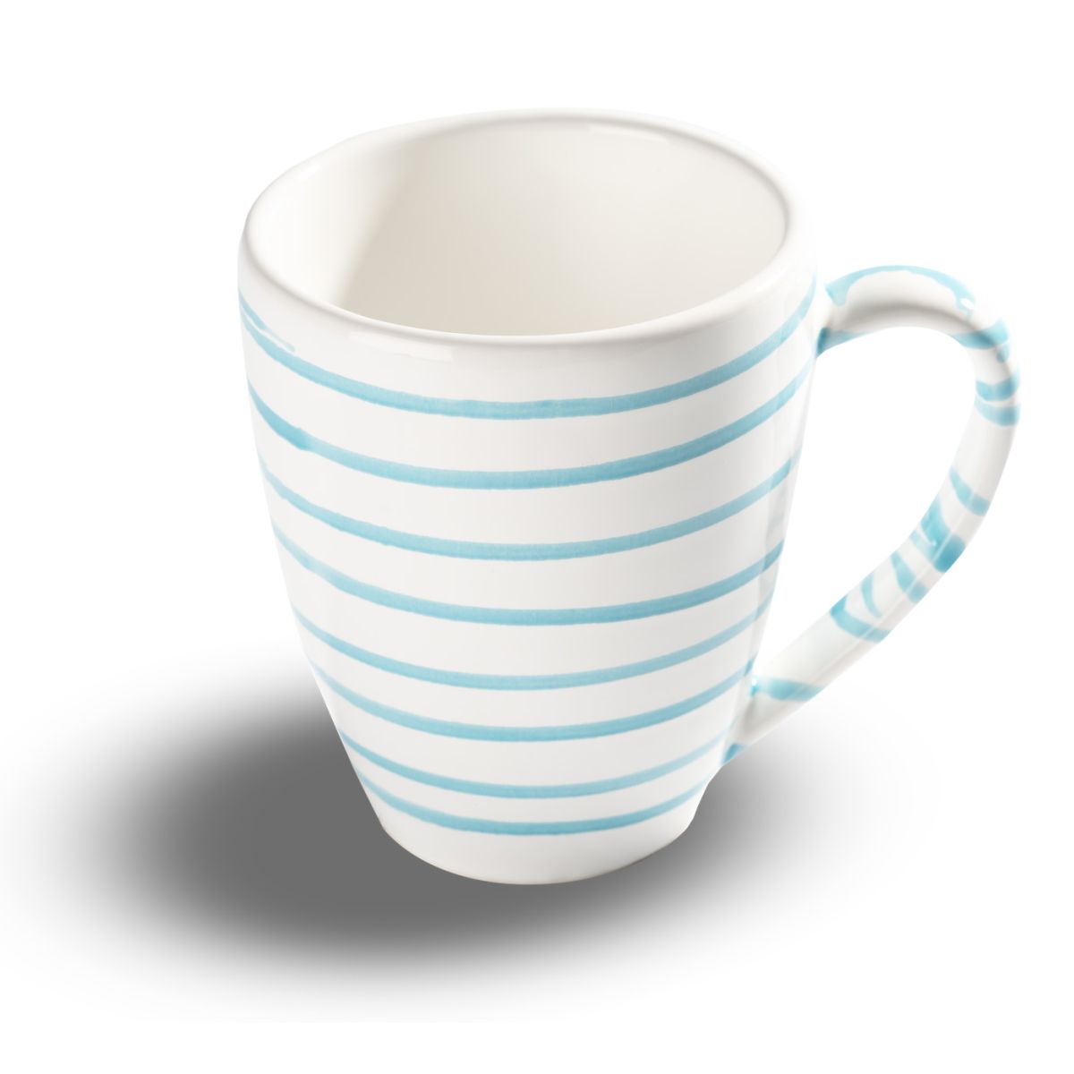 Koffiebeker Max - Gevlamd turquoise - 0,3 ltr
