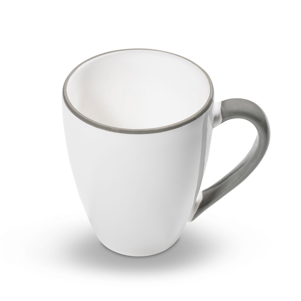 Koffiebeker Max - Rand grijs - 0,3 ltr