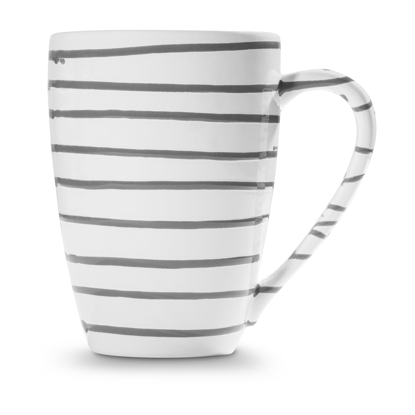 Koffiebeker Supermax - Gevlamd grijs - 0,5 ltr