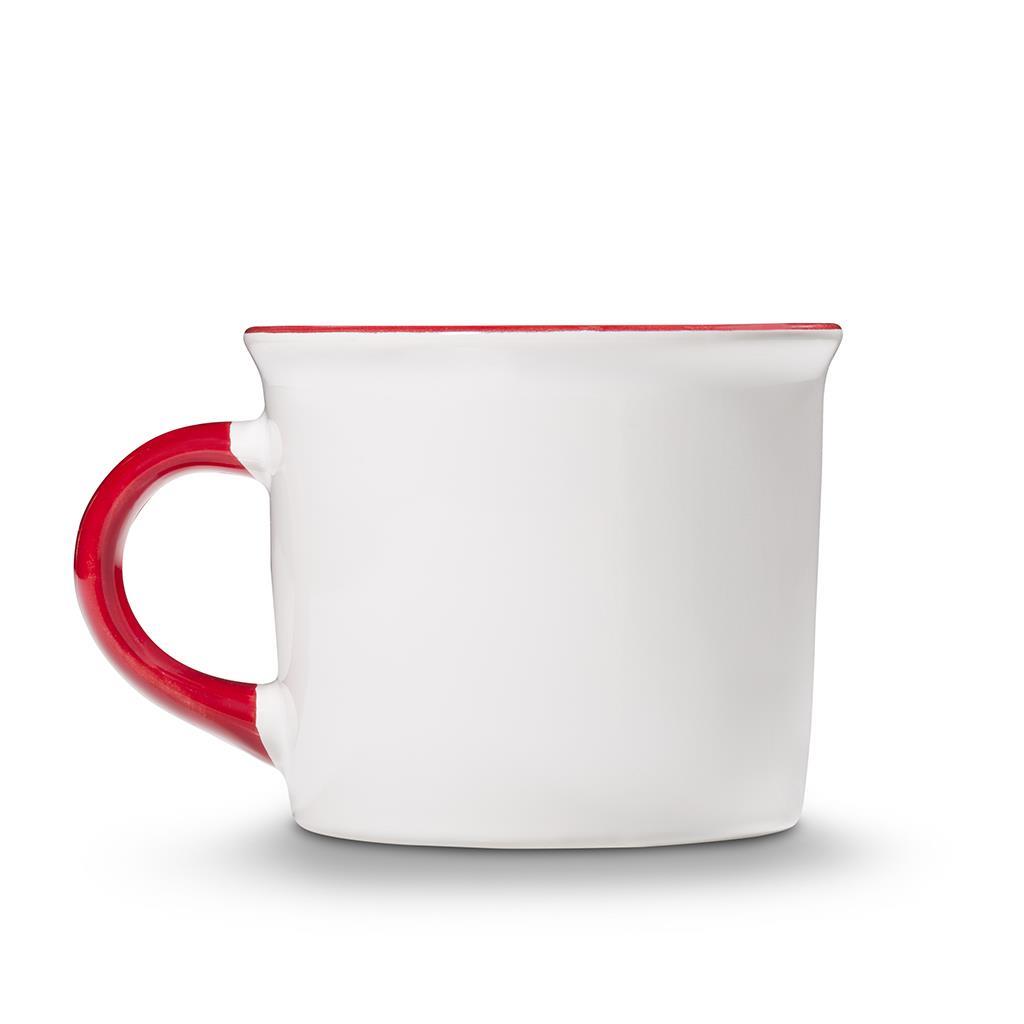 Koffiebeker - Toni der Skifahrer robijnrood - 0,24 ltr