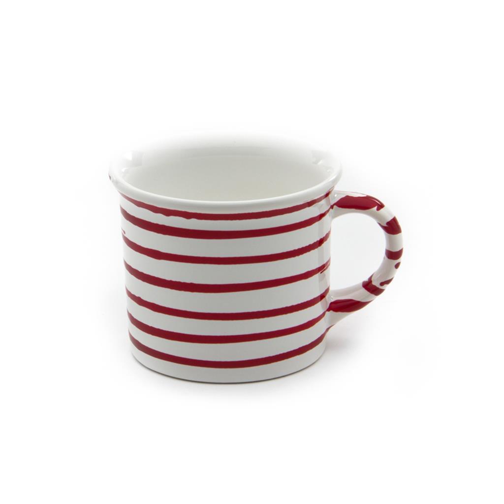 Koffiebeker - Gevlamd rood - 0,24 ltr