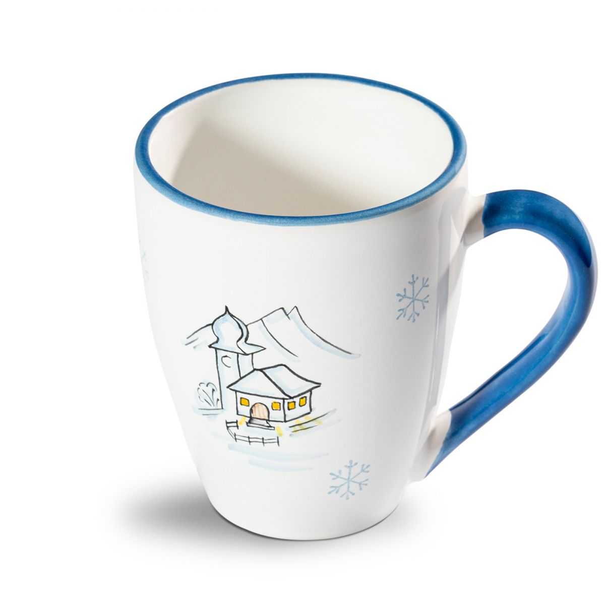 Koffiebeker Max - Winter - Kerkje - 0,3 ltr