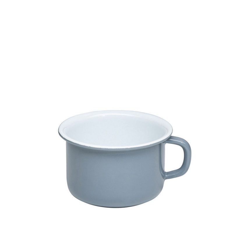 Riess - Koffiebeker - puur grijs - 10 cm - 0,4 ltr