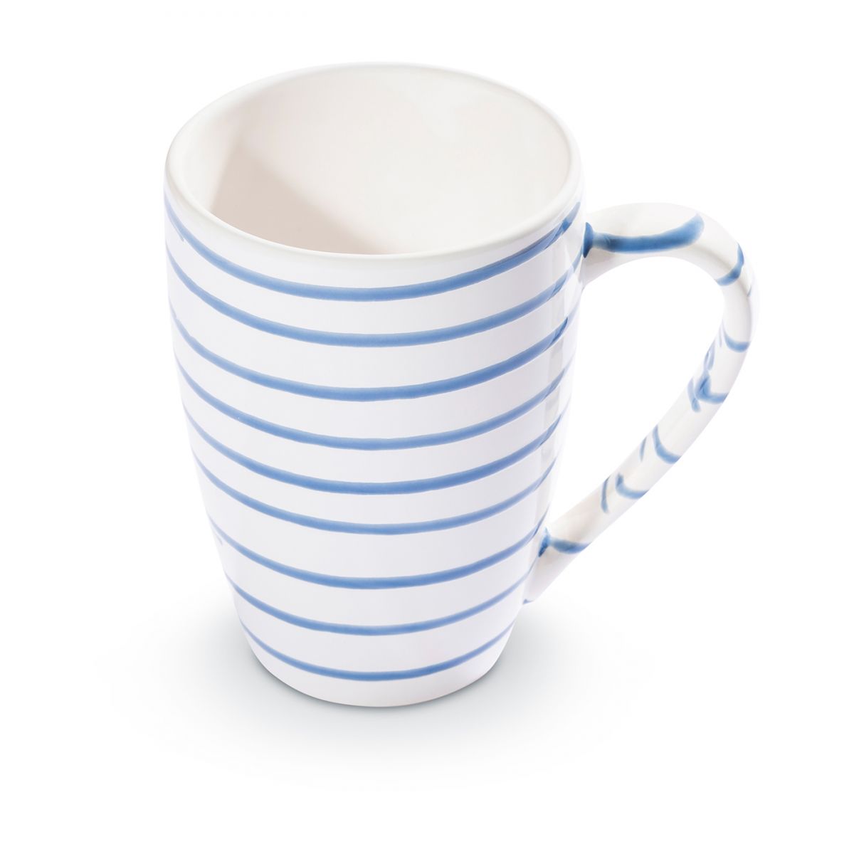 Koffiebeker Supermax - Gevlamd blauw - 0,5 ltr