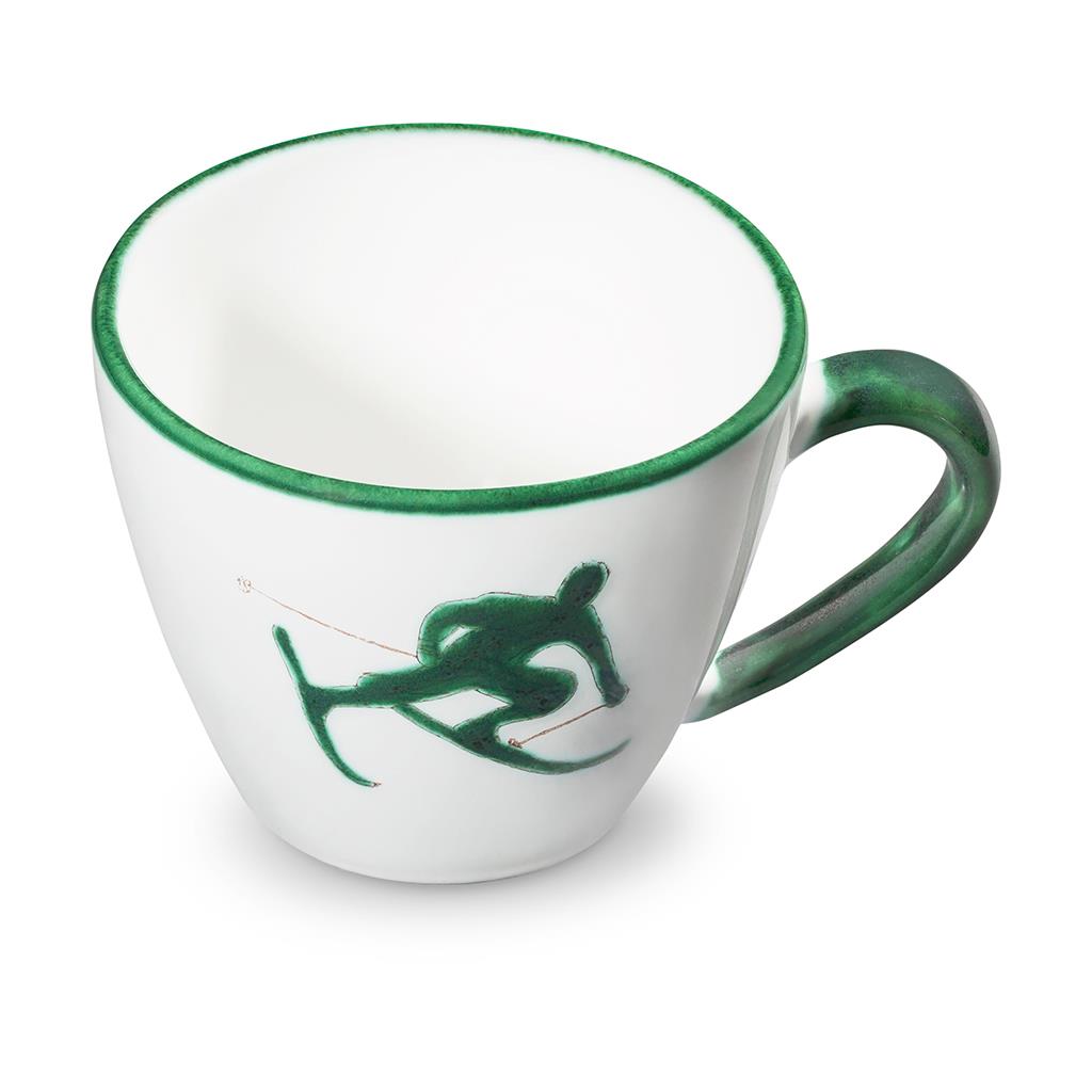 Koffiekopje - Toni der Skifahrer groen - 0,2 ltr