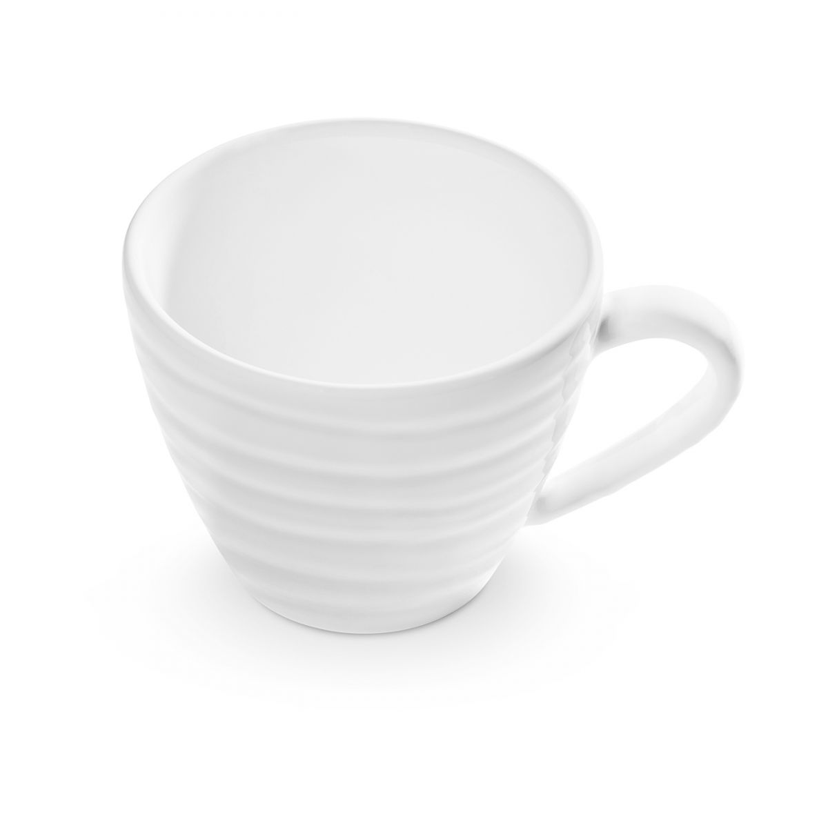 Koffiekopje - Gevlamd wit - 0,2 ltr
