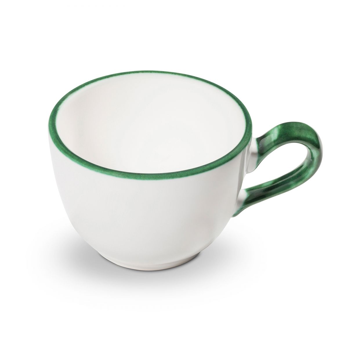 Koffiekopje - Rand groen - 0,19 ltr