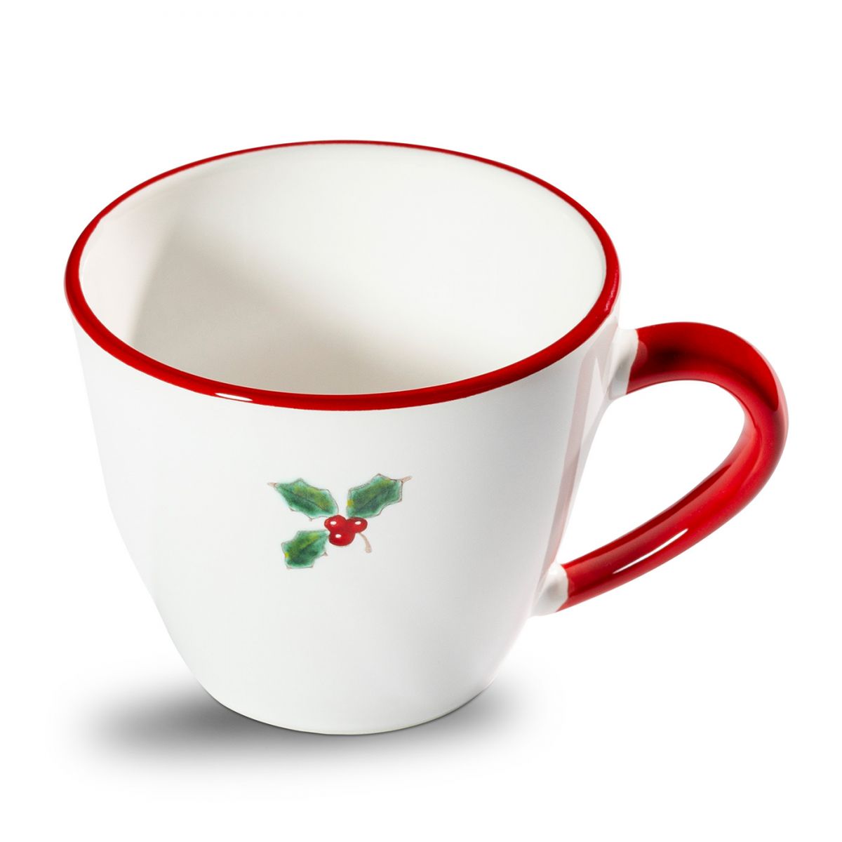 Koffiekopje - Winterbes robijnrood - 0,2 ltr