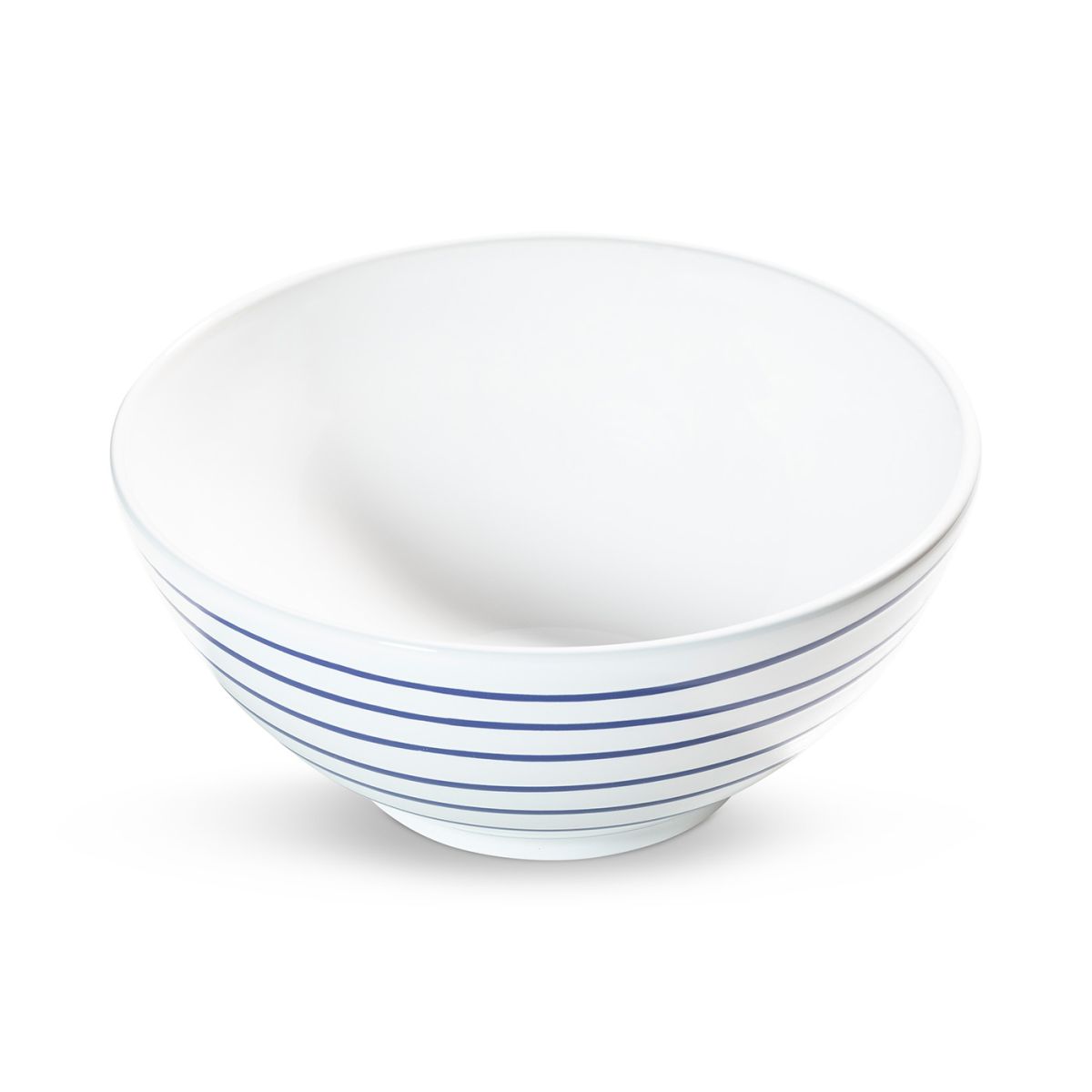 Kom - Gevlamd donkerblauw - 23 cm