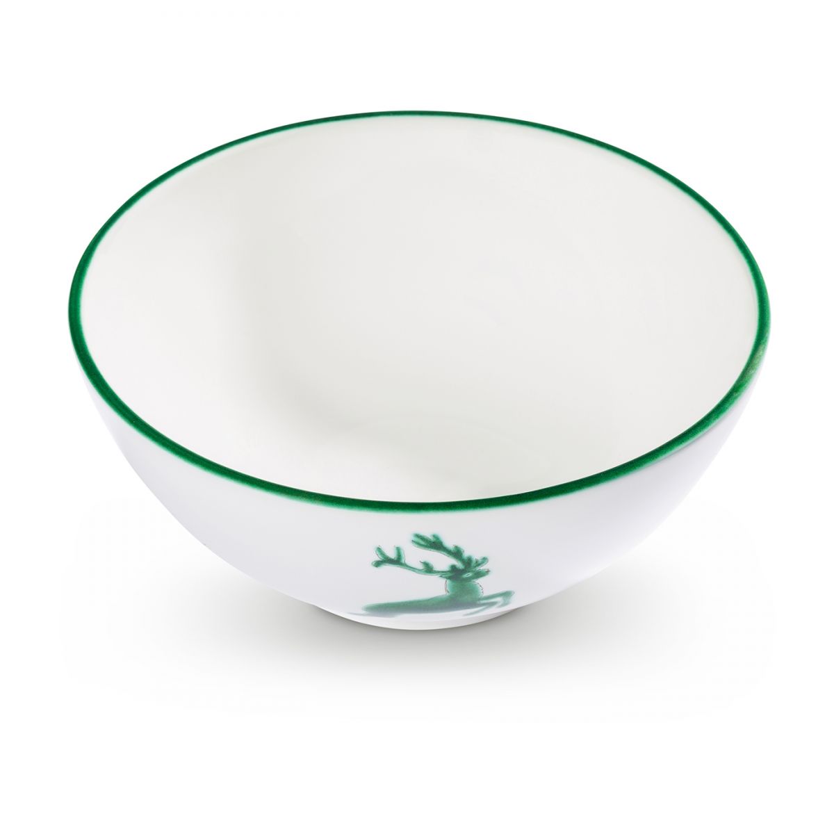 Kom - Hert groen - 17 cm
