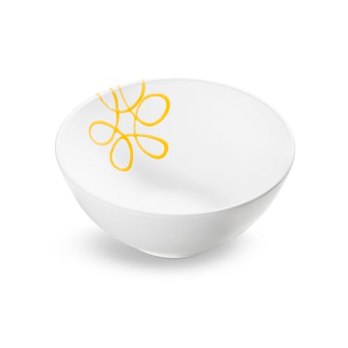 Kom - Puur gevlamd geel - 23 cm