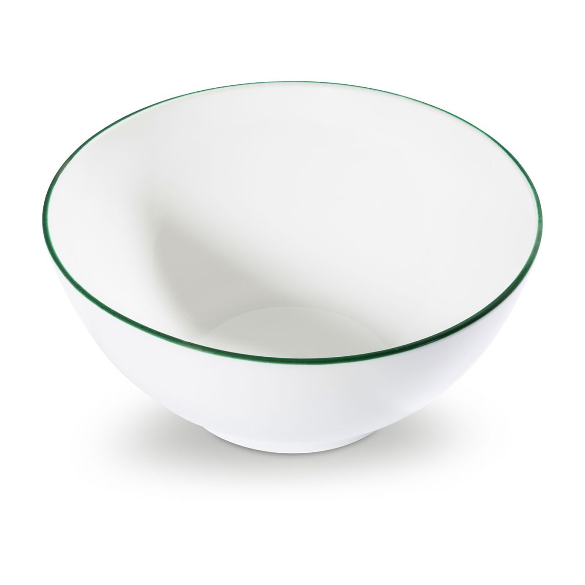 Kom - Rand groen - 23 cm