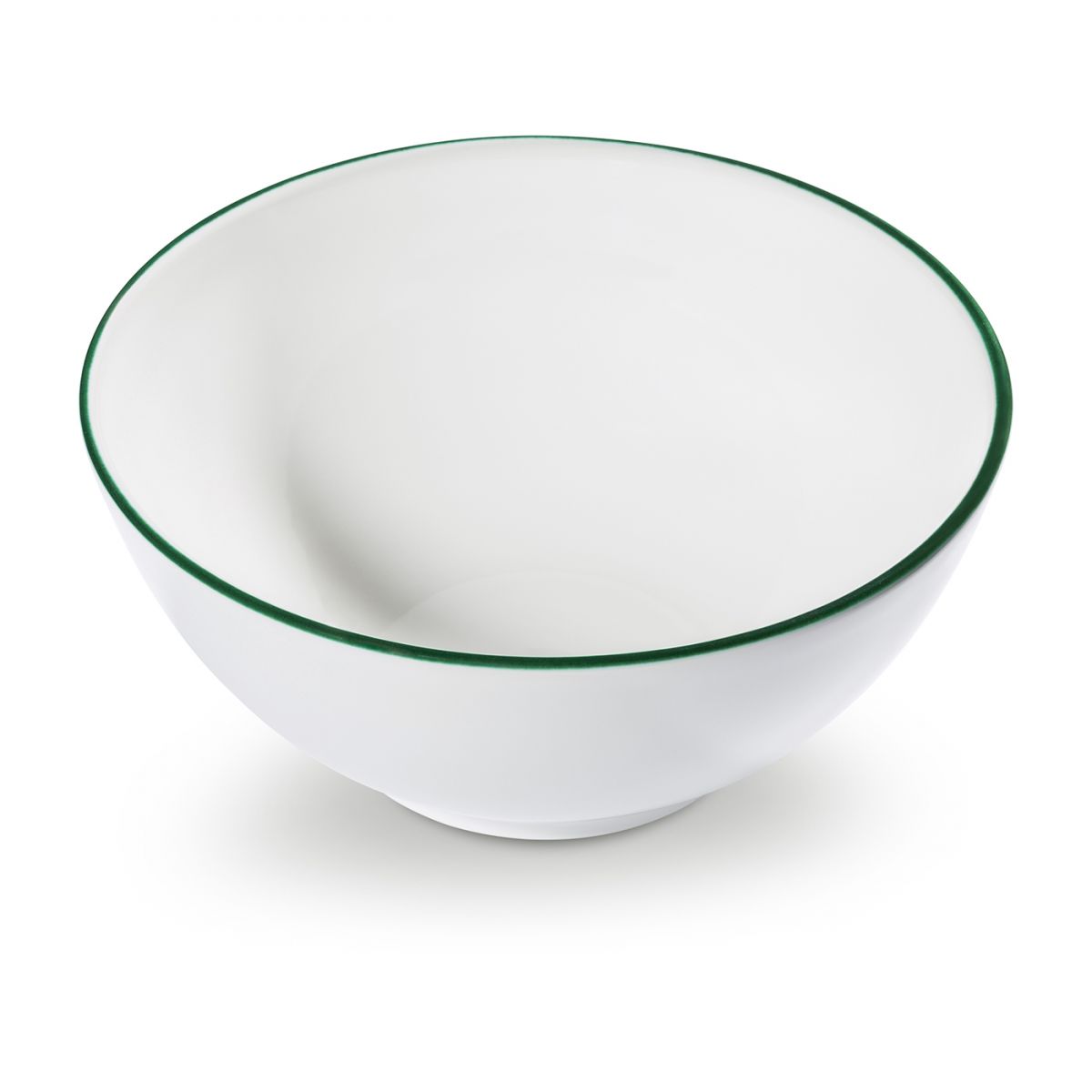 Kom - Rand groen - 27 cm