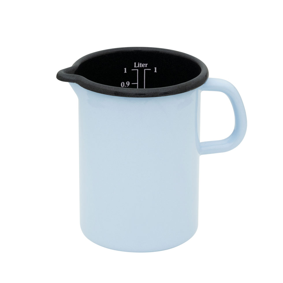 Riess - Maatbeker - blauw - 10 cm - 1,0 ltr