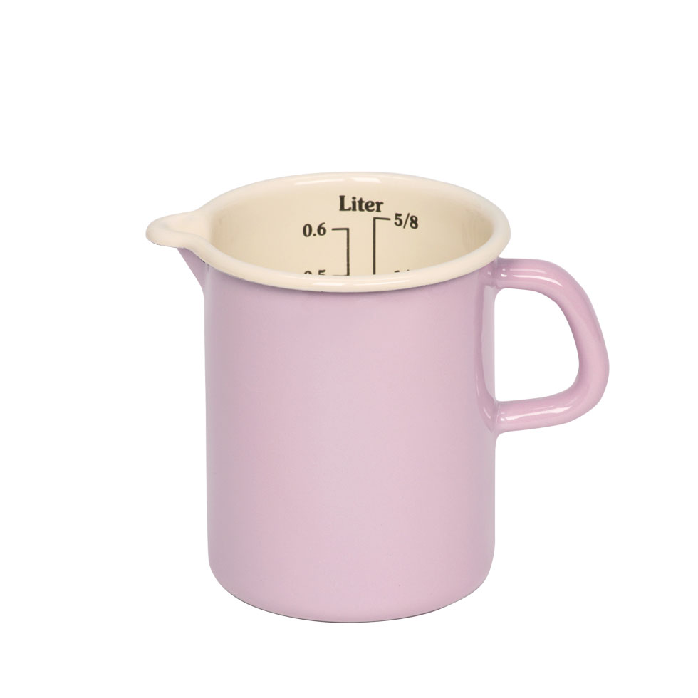Riess - Maatbeker - roze - 9 cm - 0,5 ltr