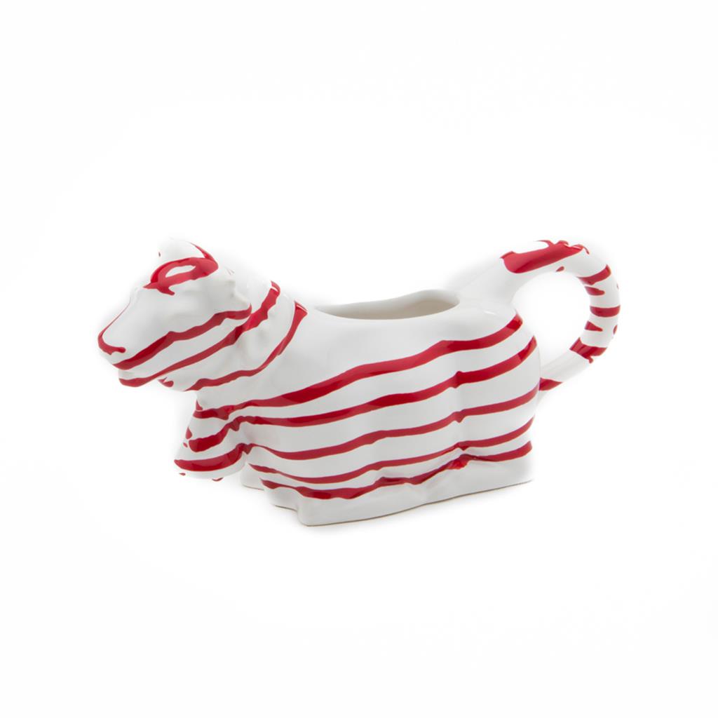 Melkkannetje koe - Gevlamd rood - 0,16 ltr