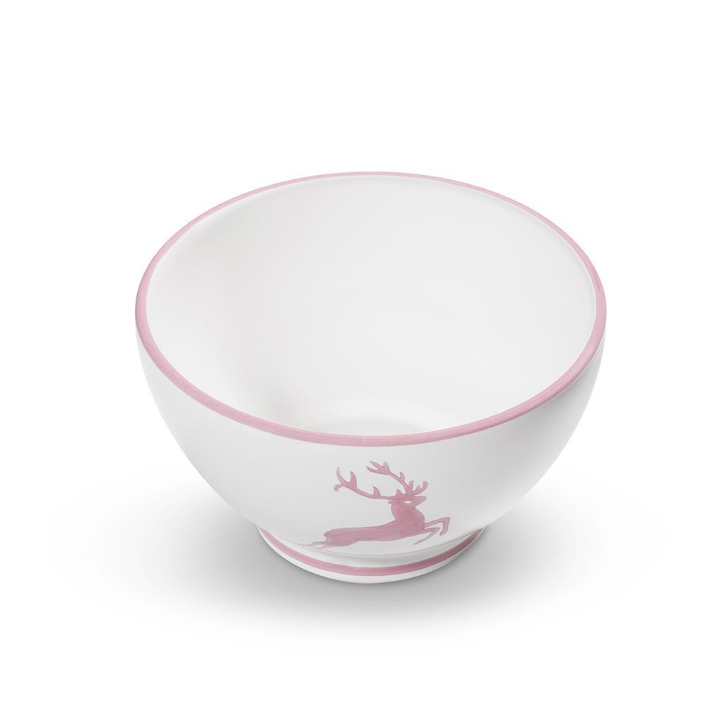 Mueslikom groot - Hert roze - 14 cm