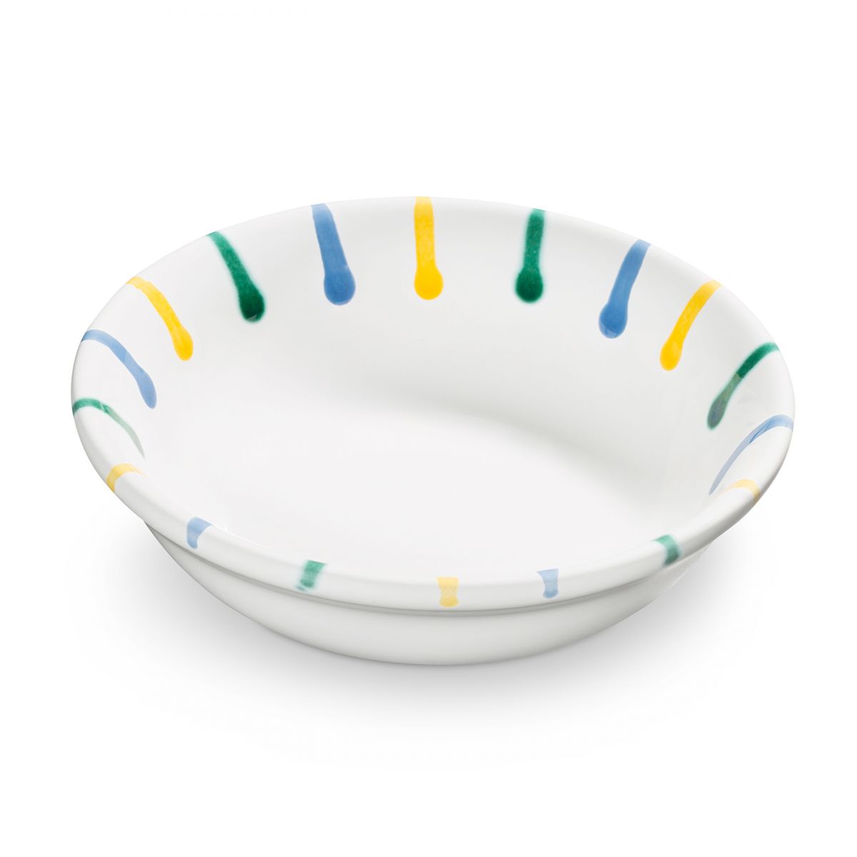 Mueslikom klein - Gevlamd Bont - 14 cm