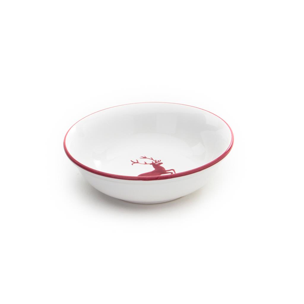 Mueslikom klein - Hert bordeauxrood - 14 cm