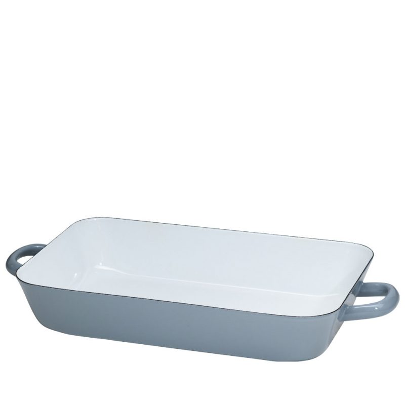 Riess - Braadpan met deksel - puur grijs - 37 x 26 cm