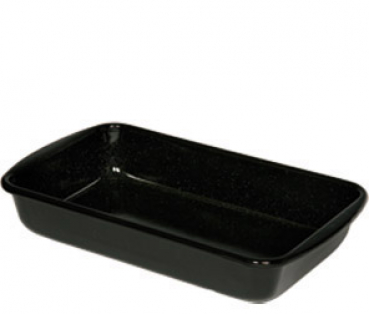 Riess - Ovenschaal - rechthoek - zwart - 36 x 21,5 cm
