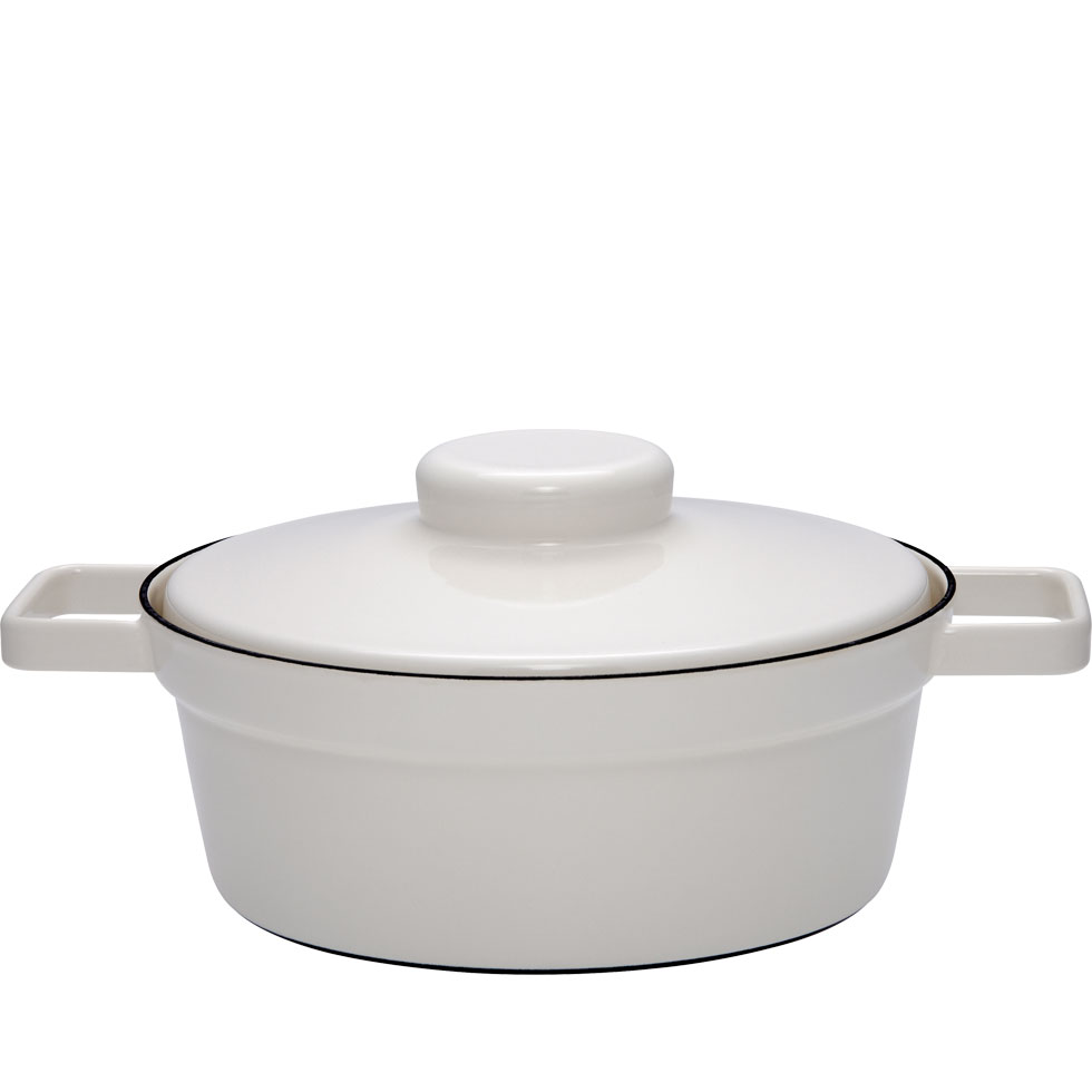 Riess - Pan middelhoog met deksel - grijs - 24 cm - 2,0 ltr