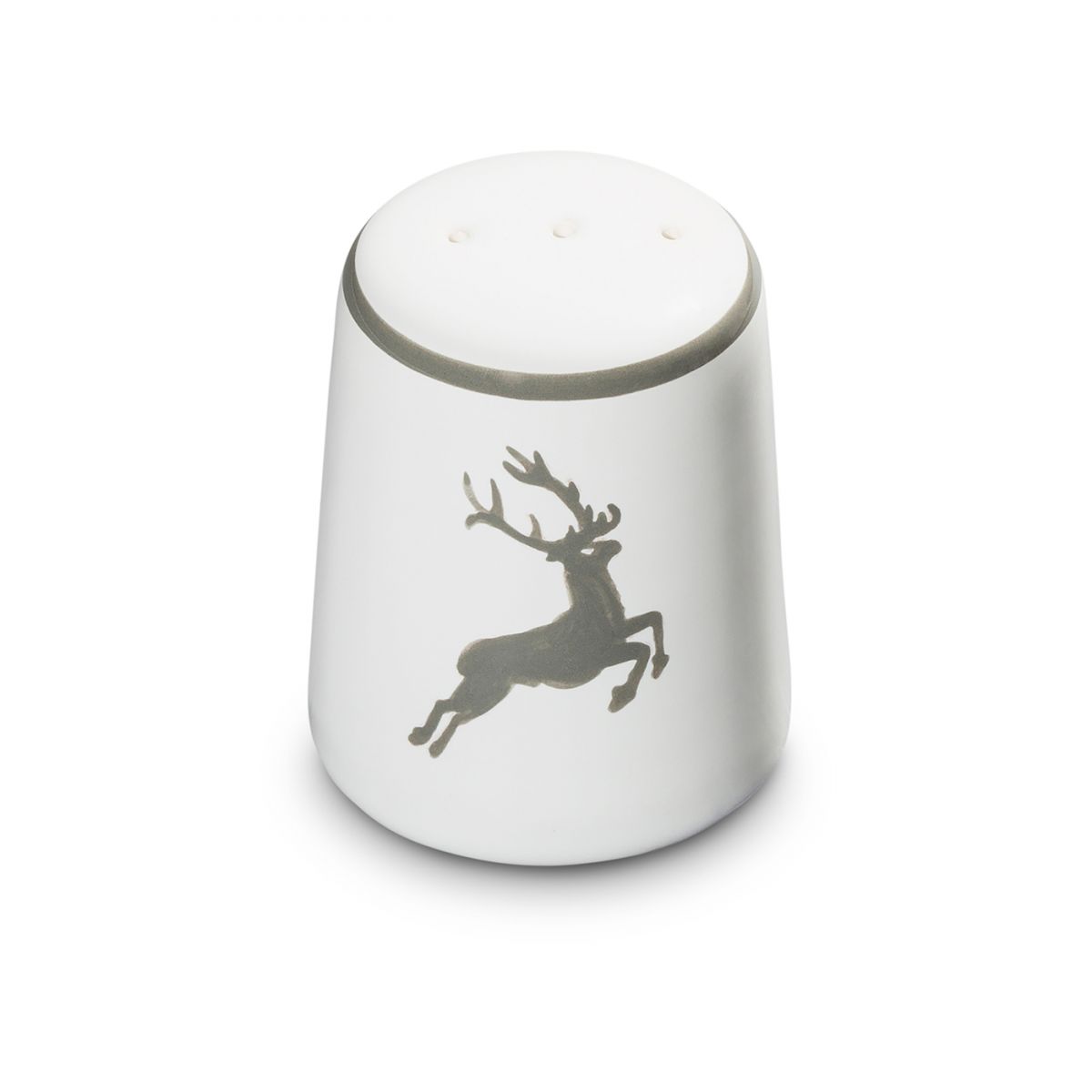 Peperstrooier - Hert grijs - 7 cm