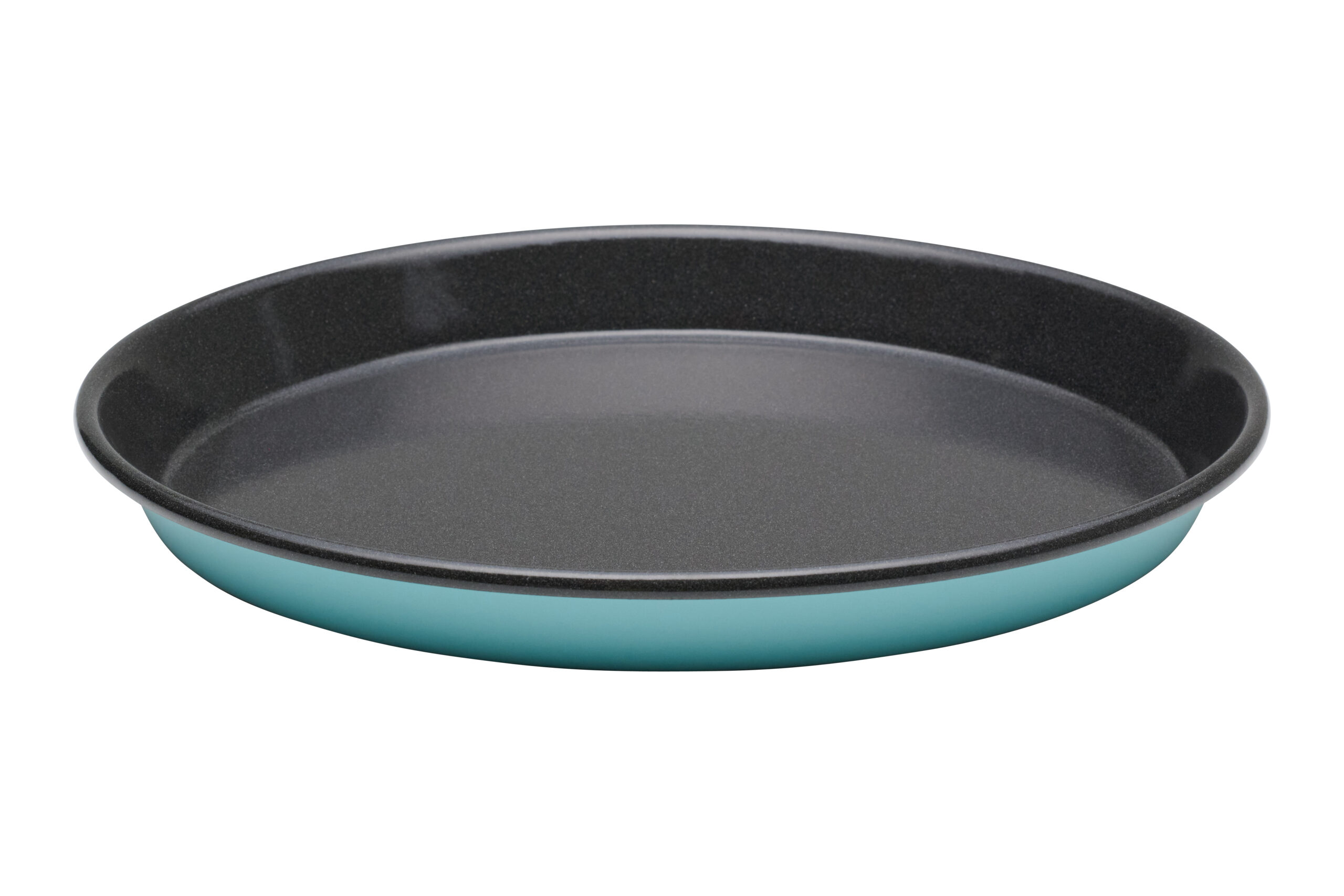 Riess - Ronde bakvorm / Dienblad - 28 cm - Kristalblauw