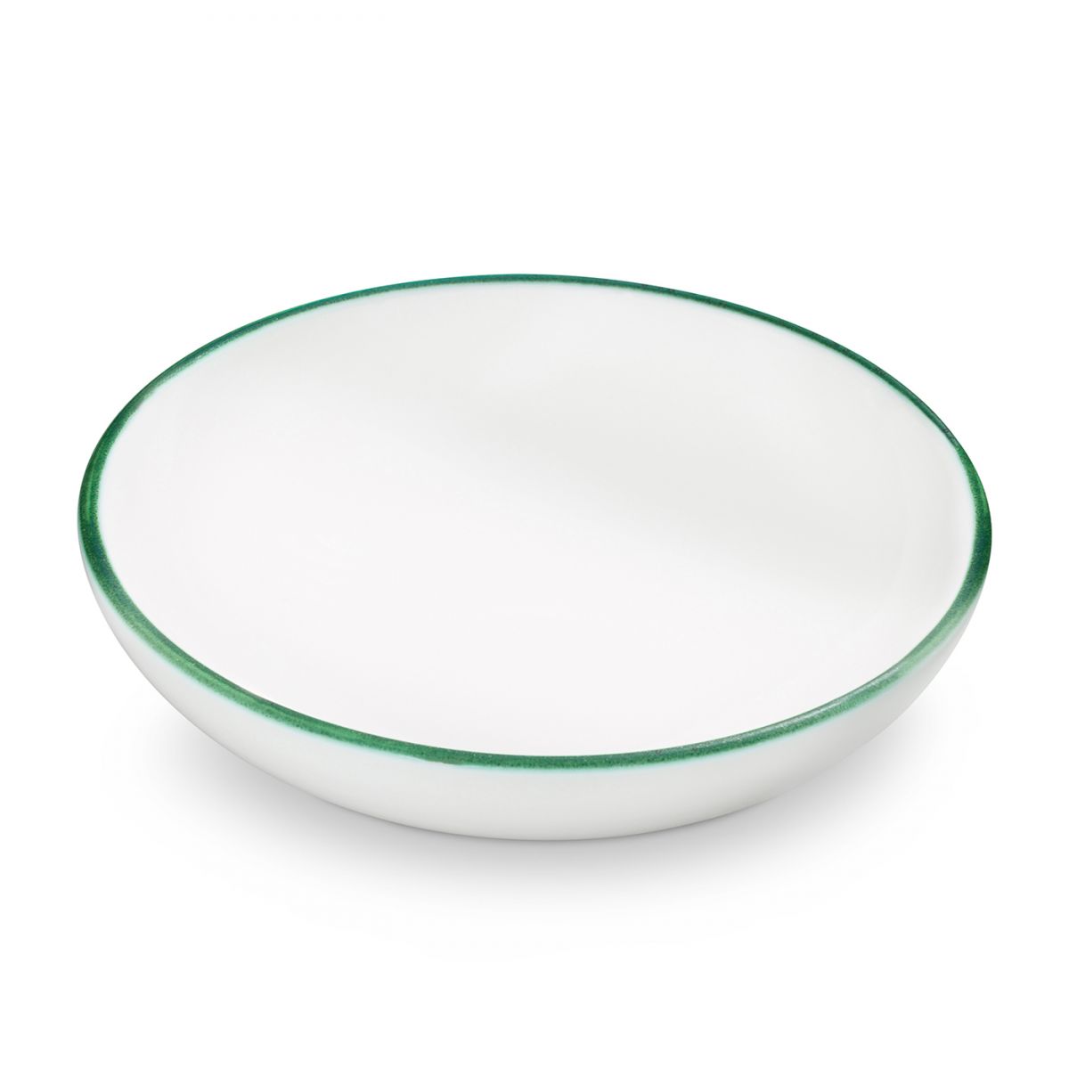 Kom groot - Rand groen - 17 cm