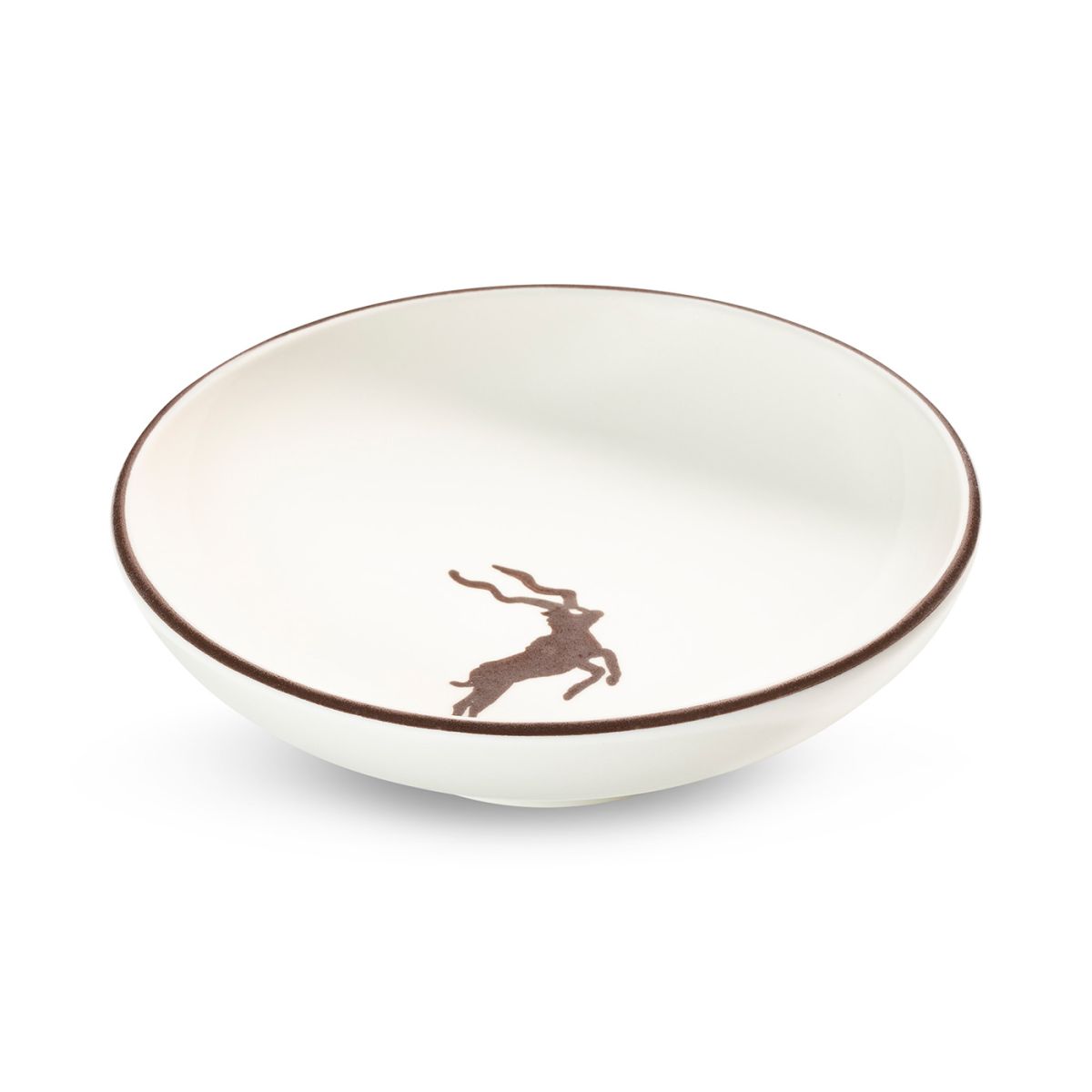 Kom groot - Kudu bruin - 17 cm