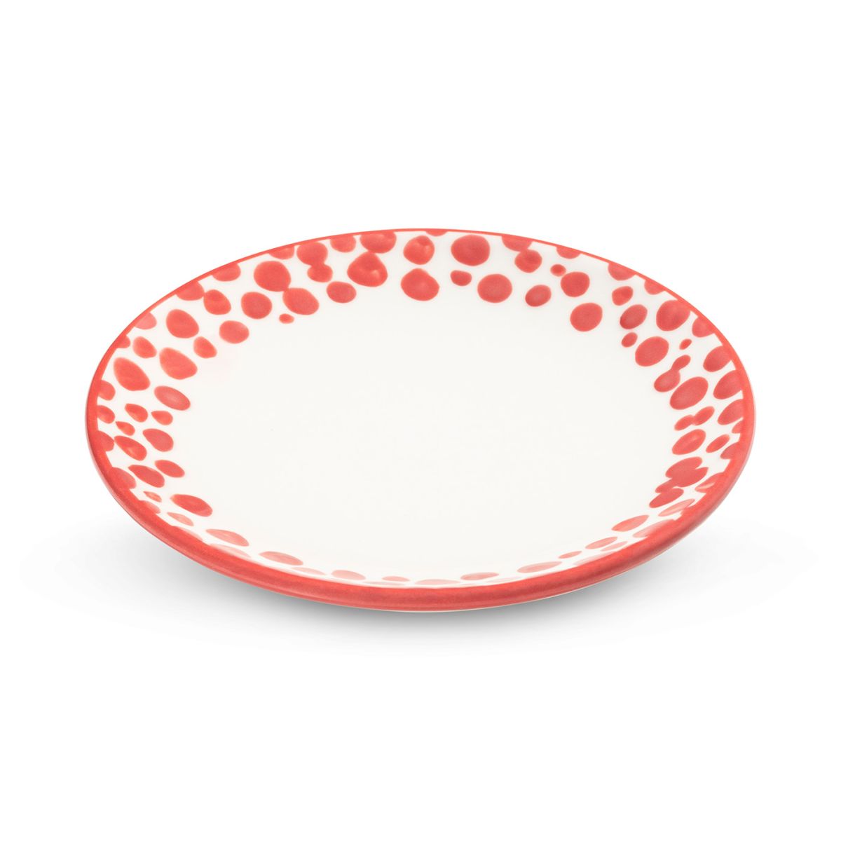 Schoteltje voor koffiekopje - Etosha rood - 15 cm