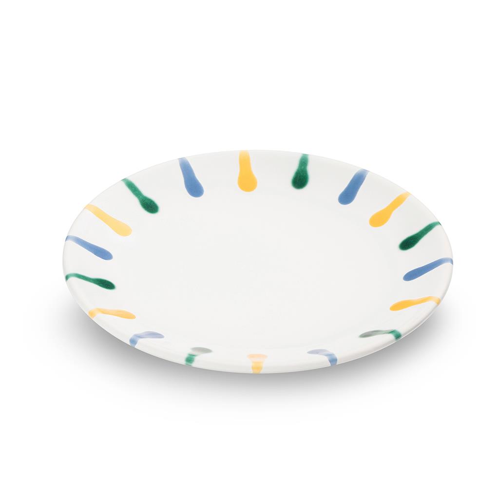 Schoteltje voor koffiekopje - Gevlamd Bont - 15 cm