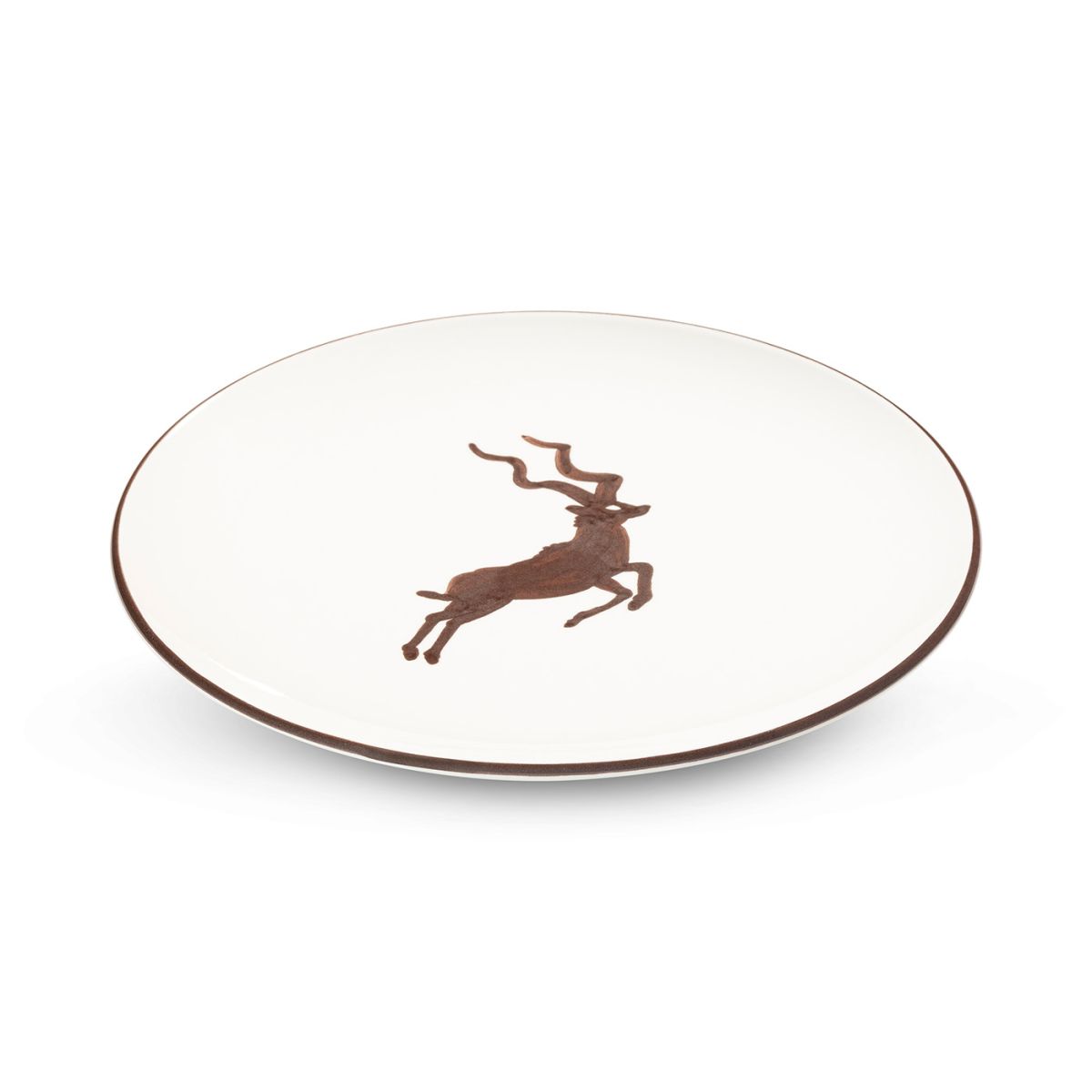 Onderbord-gebakschaal - Kudu bruin - 32 cm