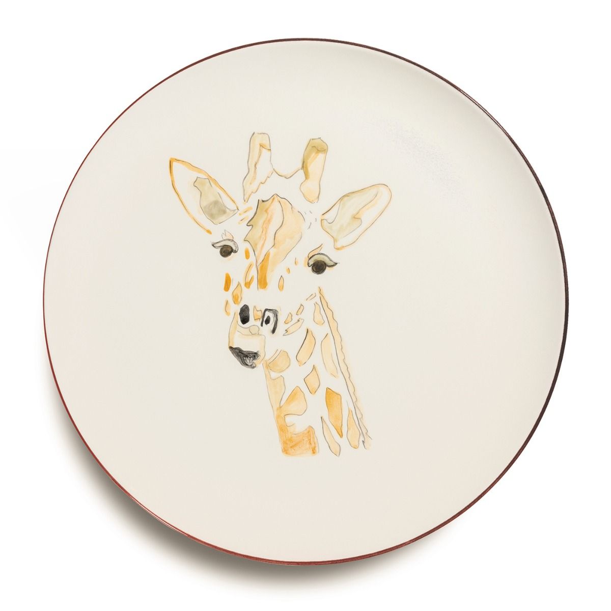 Onderbord-gebakschaal - Big Five Giraf - 32 cm
