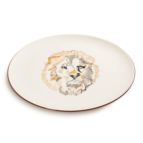 Onderbord-gebakschaal - Big Five Leeuw - 32 cm