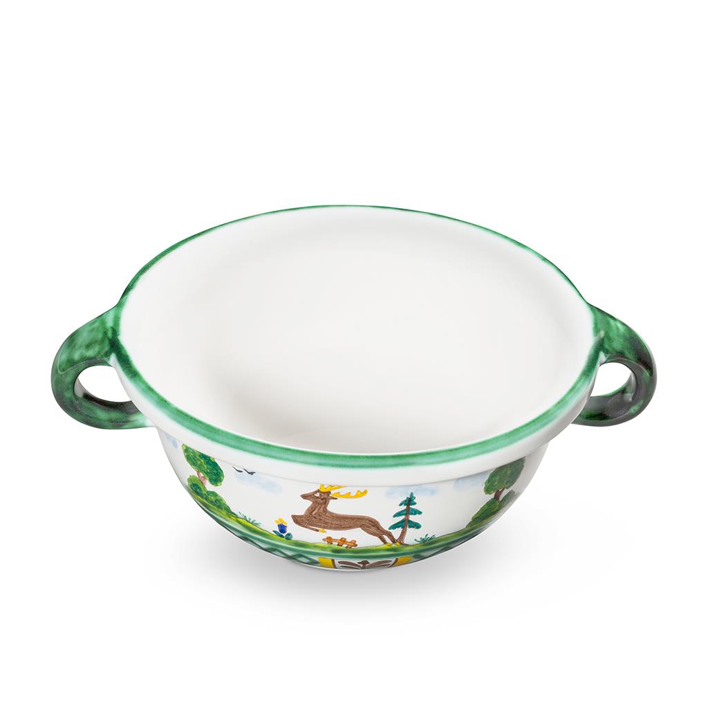 Serveerschaal met oren - Jacht - 17 cm