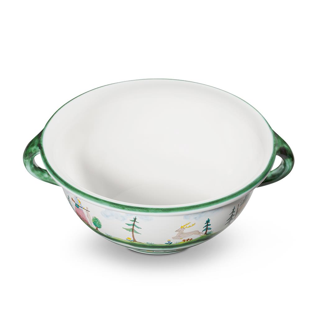 Serveerschaal met oren - Jacht - 25 cm
