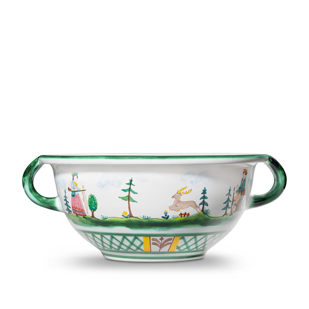 Serveerschaal met oren - Jacht - 25 cm