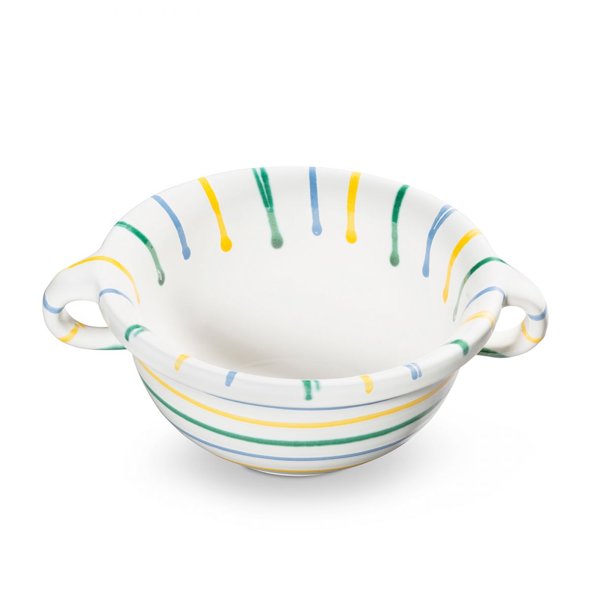 Serveerschaal met oren - Gevlamd Bont - 17 cm