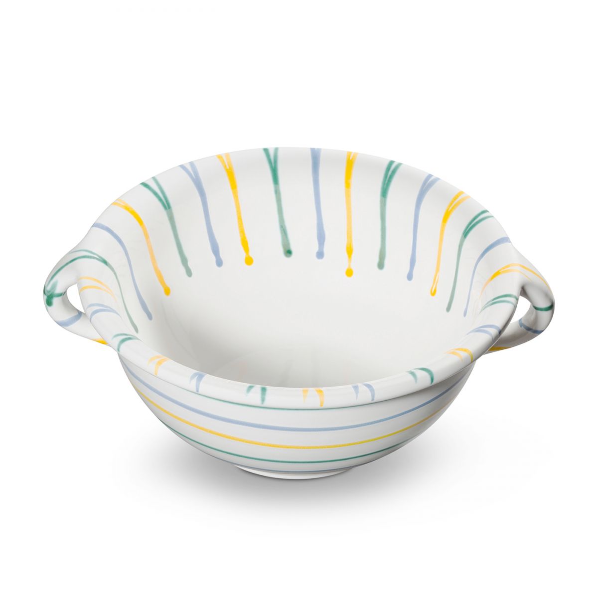 Serveerschaal met oren - Gevlamd Bont - 25 cm