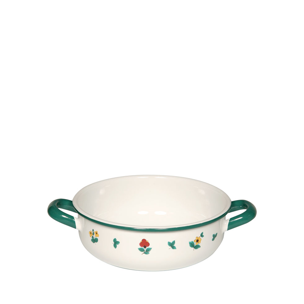 Riess - Serveerschaal - Alpenbloemen - 14 cm - 0,85 ltr