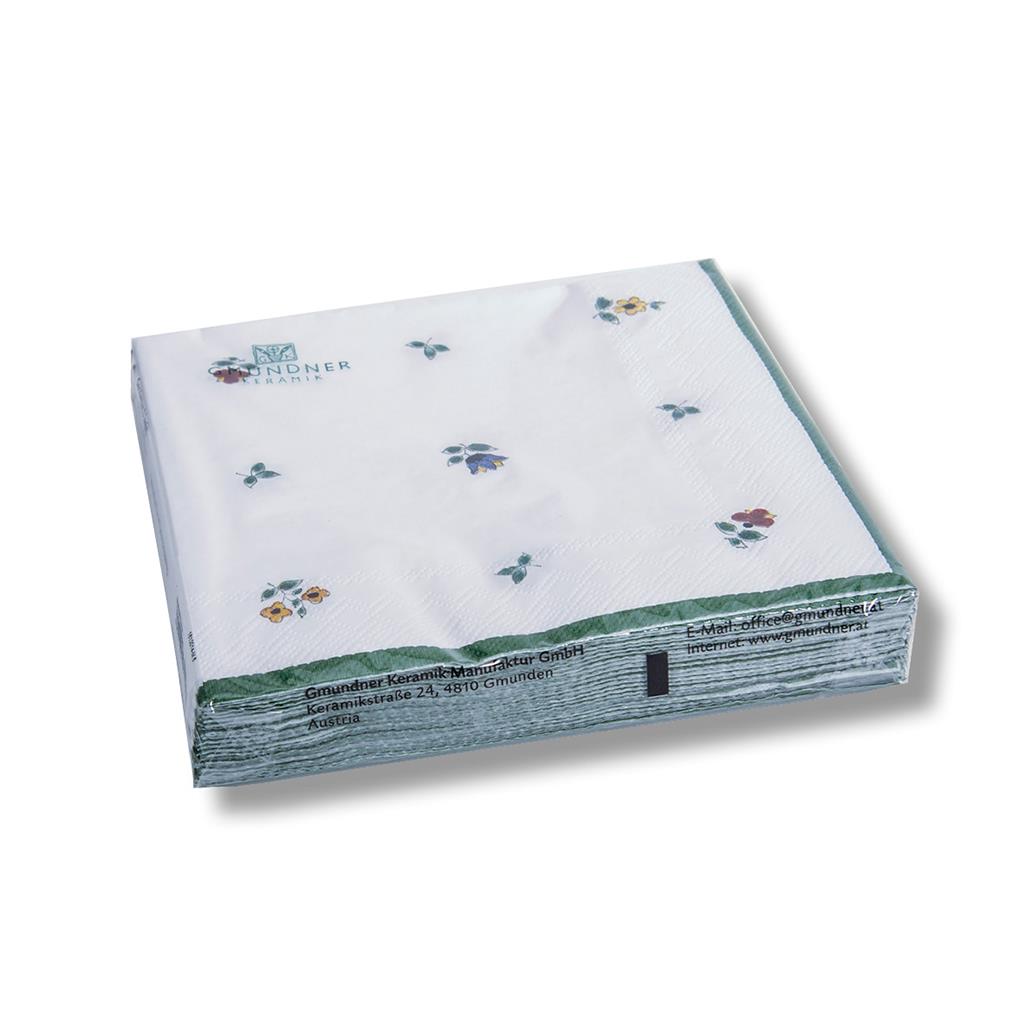 Servetten - Alpenbloemen - 33x33 cm