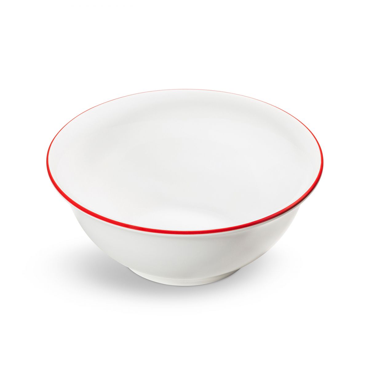 Slakom - Rand robijnrood - 26 cm