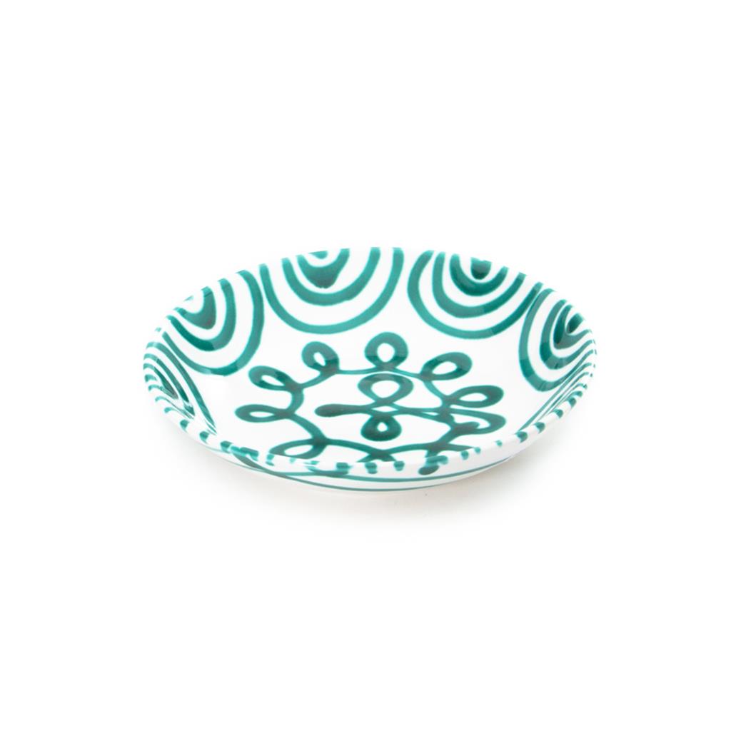 Soepbord - Gevlamd groen - 20 cm