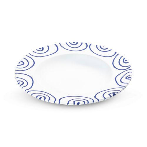 Soepbord - Gevlamd donkerblauw - 24 cm