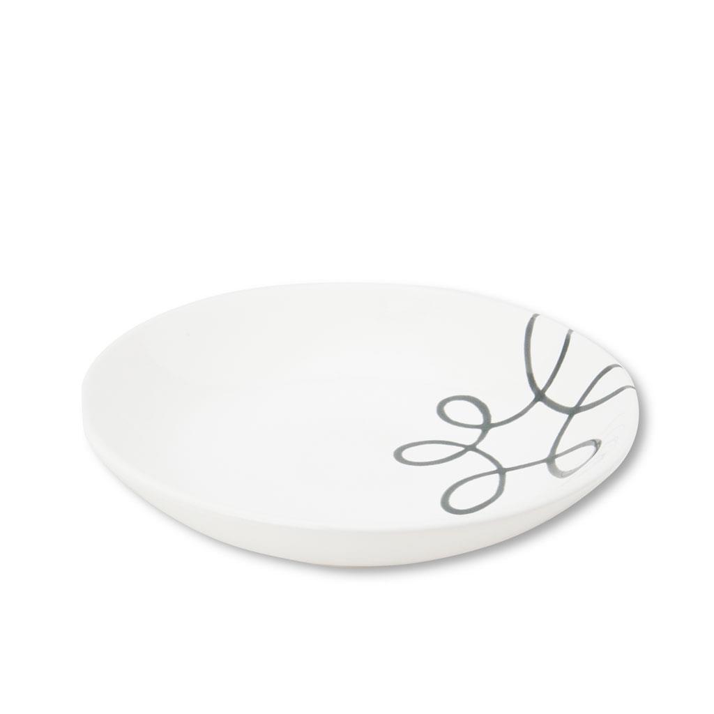 Soepbord - Puur gevlamd grijs - 20 cm