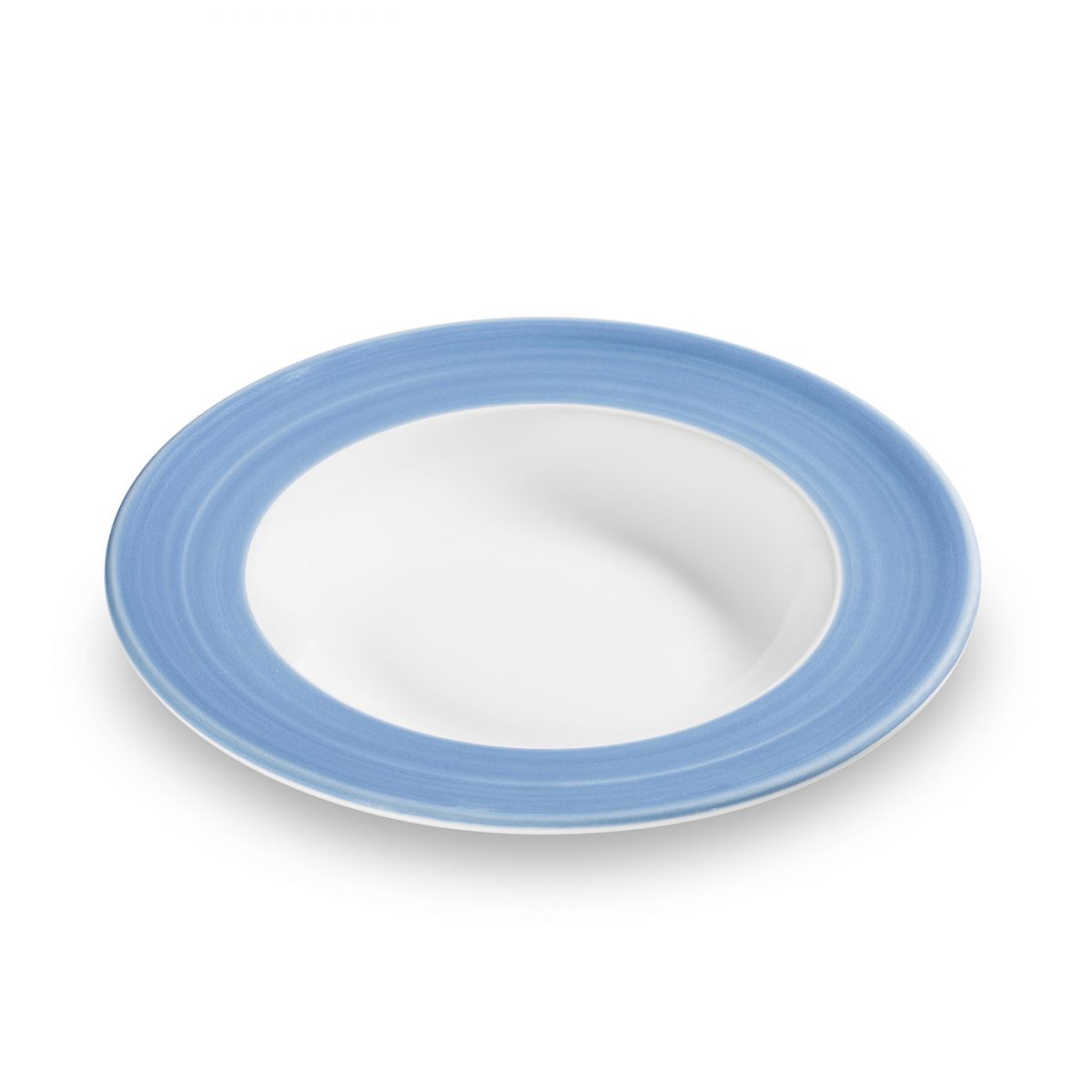 Soepbord - Variatie blauw - 24 cm