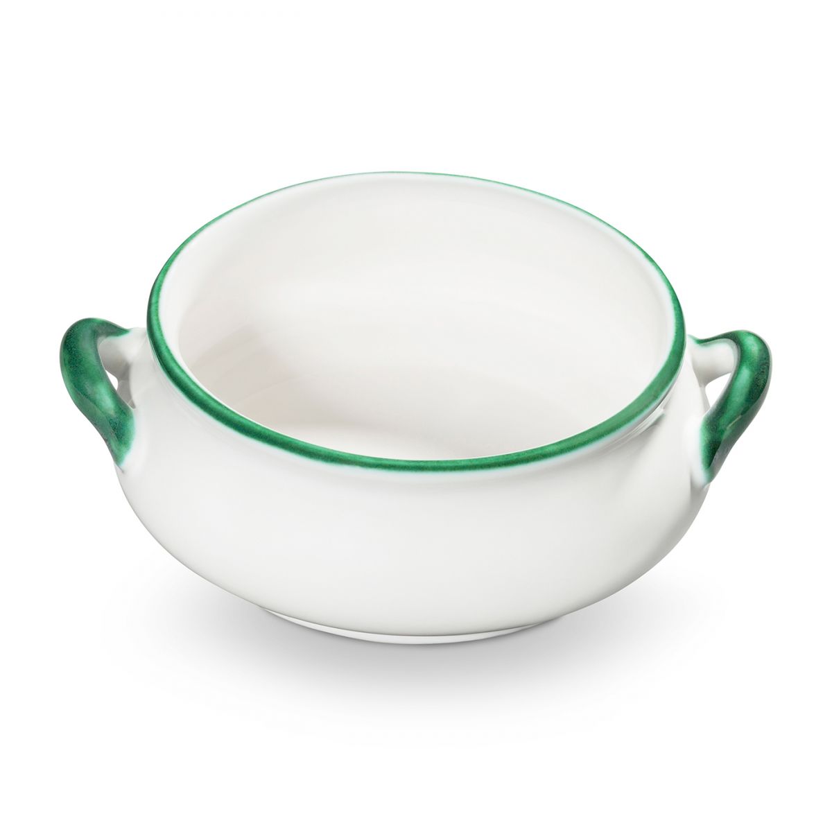 Soepkom - Rand groen - 0,37 ltr