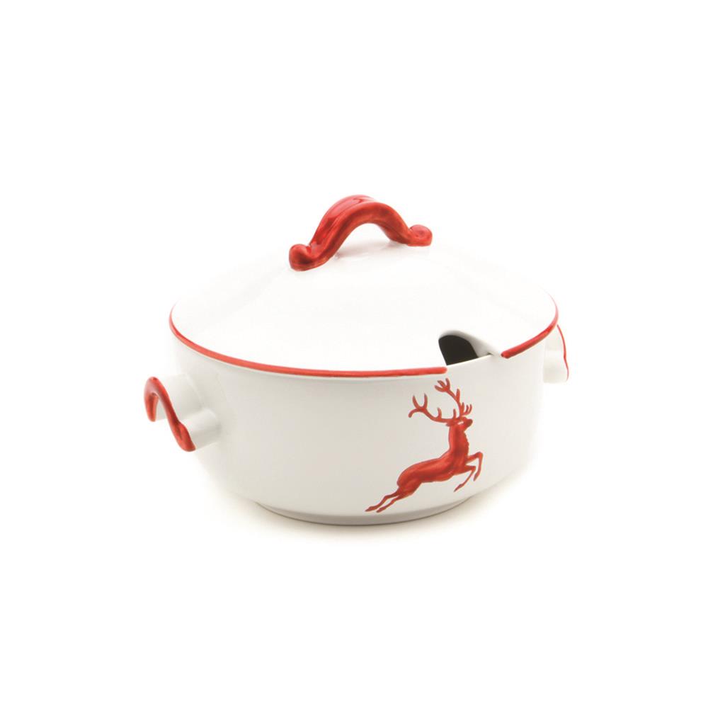 Soepterrine - Hert robijnrood - 2,0 ltr