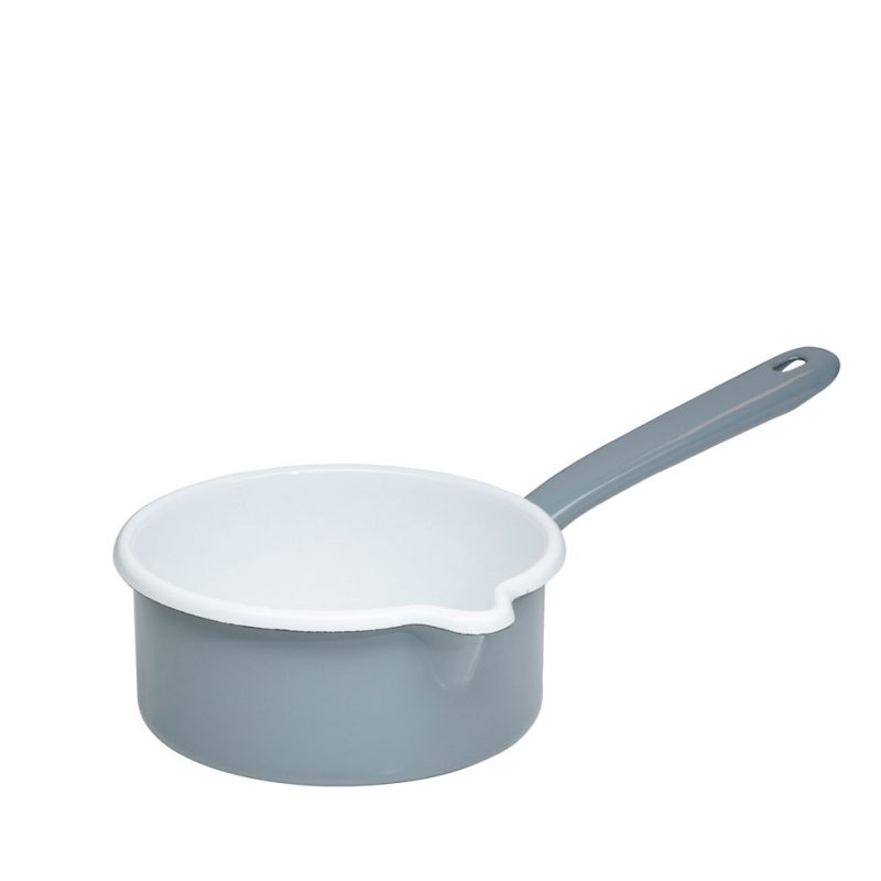 Riess - Steelpan met schenktuit - 14 cm - 0,75 ltr